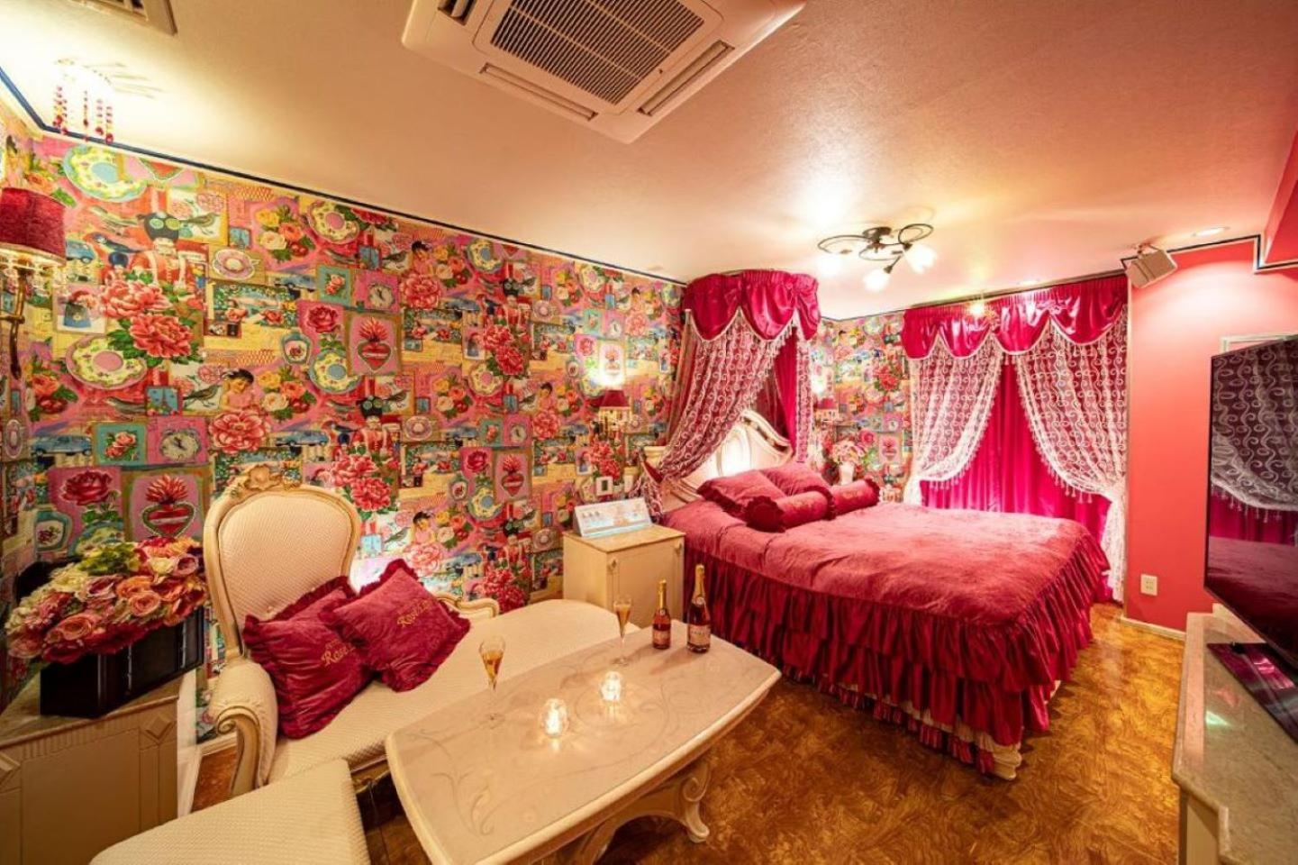 Rose Lips Shinsaibashi ローズリップス心斎橋 Hotell Osaka Rum bild